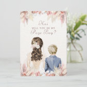 Invitation Seras-Tu Mon Garçon D'Honneur Proposition De Cortè (Debout devant)