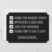 Invitation Seras-Tu Mon Garçon D'Honneur Questions pour Vous (Devant)