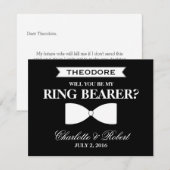 Invitation Seras-tu mon meilleur homme ?| Groomsman (Devant / Derrière)