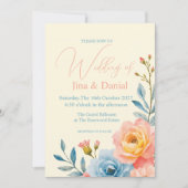 Invitation Sérénade de jardin (Devant)