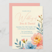 Invitation Sérénade de jardin (Devant / Derrière)