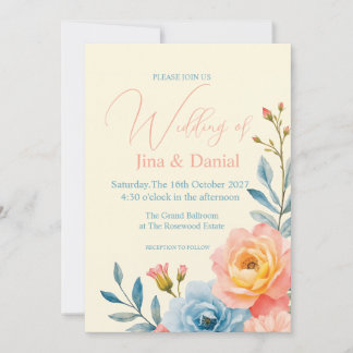 Invitation Sérénade de jardin