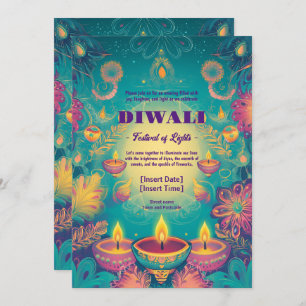 Invitation Serene Diwali Grace