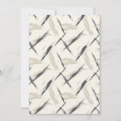 Invitation Serene Winter Photo (Dos)