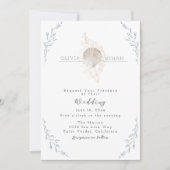 Invitation Sérénité par le Mariage de la mer (Devant)