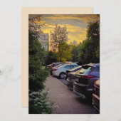 Invitation Sérénité Urbaine à l'Heure Dorée – Pers (Devant / Derrière)