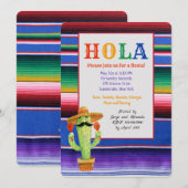 Invitation Serepa Cinco de Mayo (Devant / Derrière)