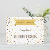 Invitation Serez-vous ma demoiselle d'honneur ? (Debout devant)