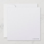 Invitation Serez-vous ma demoiselle d'honneur ? (Dos)