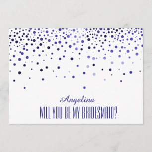 Invitation Serez-vous ma demoiselle d'honneur ?