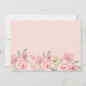 Invitation Serez-vous ma demoiselle d'honneur Corail Rose Pêc (Dos)