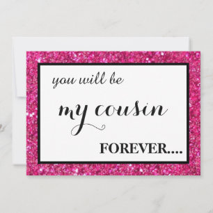 Invitation Serez-vous ma demoiselle d'honneur junior ?