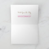 Invitation Serez-Vous Ma Femme D'Accueil ? (Intérieur)