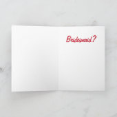 Invitation Serez-Vous Ma Femme D'Accueil ? (Intérieur)