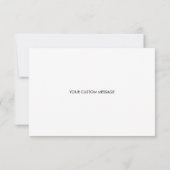 Invitation Serez-Vous Ma Femme D'Accueil - Gold Heart Script  (Dos)