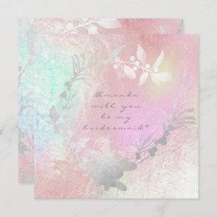 Invitation Serez-Vous Ma Femme D'Accueil Gray Silver Pearl Wr