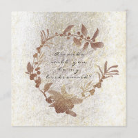 Serez-Vous Ma Femme D'Accueil Grungy Wreath