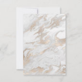 Invitation Serez-Vous Ma Femme D'Accueil Marbre Blanc Pearl I (Dos)