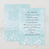 Invitation Serez-Vous Ma Femme D'Accueil ? Parties scintillan (Devant / Derrière)