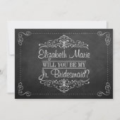 Invitation Serez-Vous Ma Femme D'Accueil ? Tableau de bord (Devant)