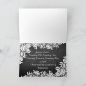 Invitation Serez-Vous Ma Femme D'Accueil ? Tableau de bord et (Intérieur)