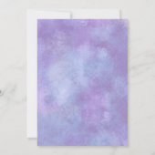 Invitation Serez-vous ma femme d'honneur Mariage Lilac Violet (Dos)