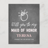 Serez-vous ma femme d'honneur ?| Porte-parole