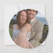 Invitation Serez-vous ma Fiançailles d'honneur photo dos (Dos)