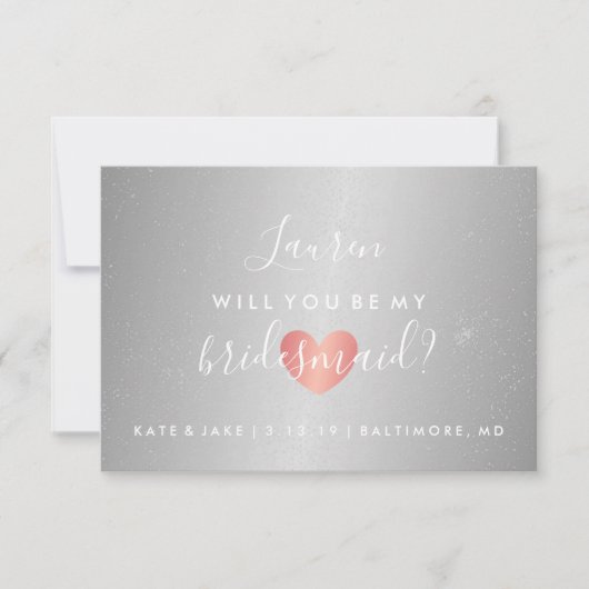 Invitation Serez-Vous Ma Porte-Parole ? (Devant)