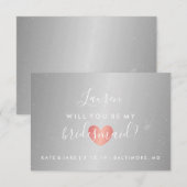 Invitation Serez-Vous Ma Porte-Parole ? (Devant / Derrière)