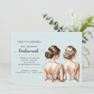 Invitation Serez-Vous Ma Proposition De Fête De Mariage D'Épo
