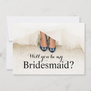 Invitation Serez-vous ma robe de Mariage de la servante d'hon