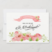 Invitation Serez-vous ma servante d'accueil junior ?Invitatio (Devant)