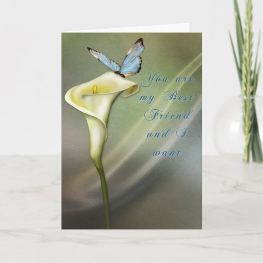 Invitation Serez-vous ma servante d'honneur ? (Devant)