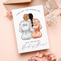 Serez-vous ma servante d'honneur ? Filles En Robes