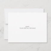 Invitation Serez-Vous Ma Serveuse D'Épouse - Déchets À Partie (Dos)