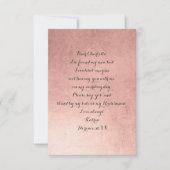 Invitation Serez-Vous Ma Serveuse D'Épouse? Poudre De Rose Ro (Devant)