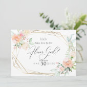 Invitation Serez-Vous Mes Fleurs Fleurs Fleurs Fleurs De Prin (Debout devant)