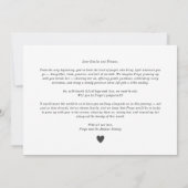 Invitation Serez-Vous Mes Parents Paysage Proposition Photo (Dos)