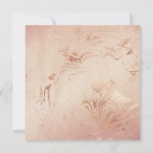 Invitation Serez-Vous Mon Coeur De Brush Rose Pink (Dos)