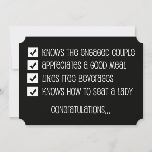 Invitation Serez-Vous Mon Garçon D'Honneur Questions pour Vou (Devant)