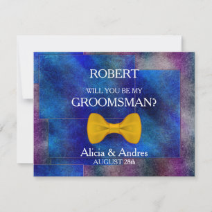 Invitation Serez-vous mon Groomsman ?