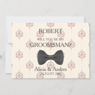 Invitation Serez-vous mon Groomsman ?