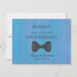 Invitation Serez-vous mon Groomsman ?