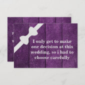 Invitation Serez-vous mon Groomsman ? Arrière - plan en bois (Devant / Derrière)