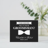 Invitation Serez-vous mon Groomsman ? | Groomsman (Debout devant)