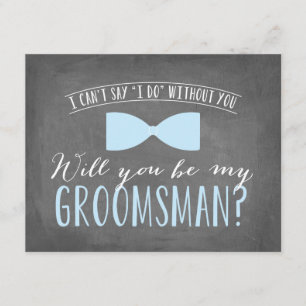 Invitation Serez-vous mon Groomsman ? Groomsmen