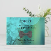 Invitation Serez-vous mon Groomsman ? Proposition (Debout devant)