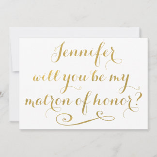 Invitation Serez-vous mon maître d'honneur de la calligraphie