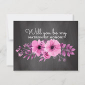 Invitation Serez-vous mon maître d'honneur ? | La servante d' (Devant)